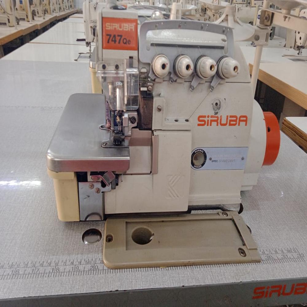 Siruba 747 Qe Overlock sewing amchine
