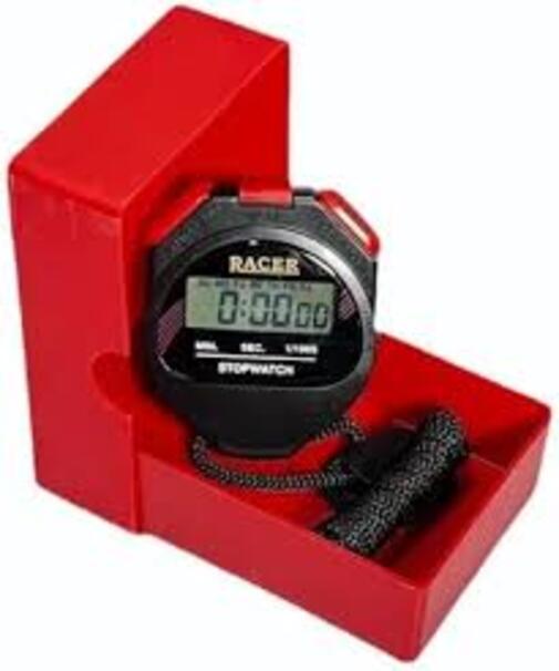 Digital Stopwatch Racer