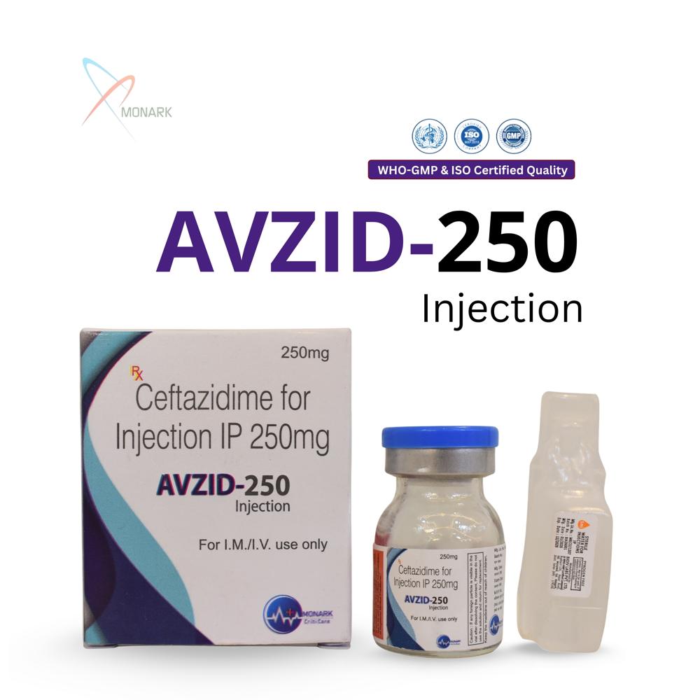 Ceftazidime 250mg  Injection