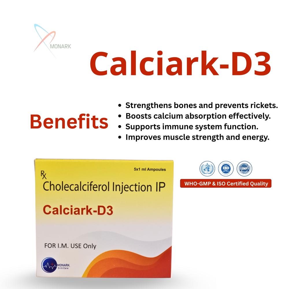 Cholecalciferol injection BP 600000 IU/2 ML