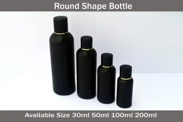 Hdpe Round Shape Bottle - Color: White