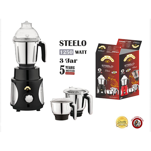Jay Pariwaar Steelo Mixer Grinder 1250 Watt