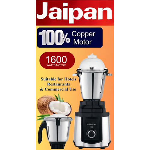 Jaipan Mixer Grinder 1600 Watts (Copper Motor)
