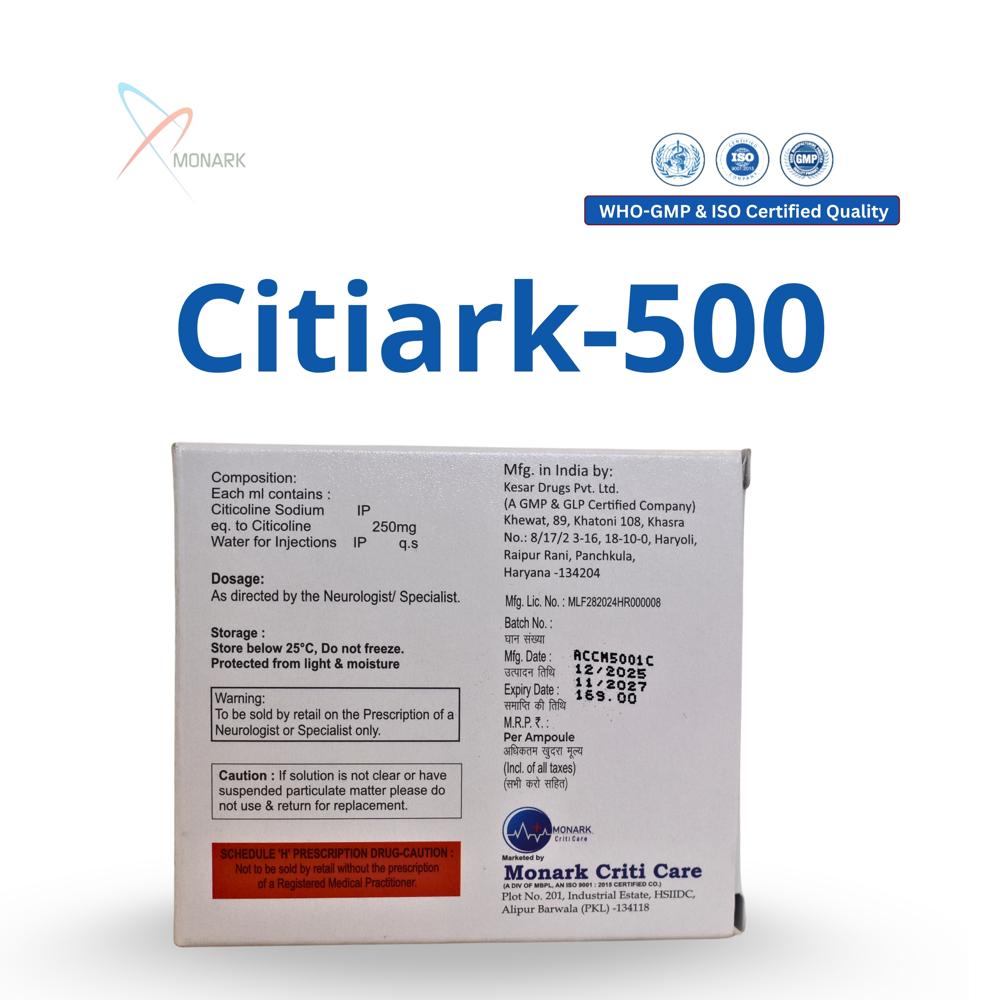 Citicoline 500 MG 2ML