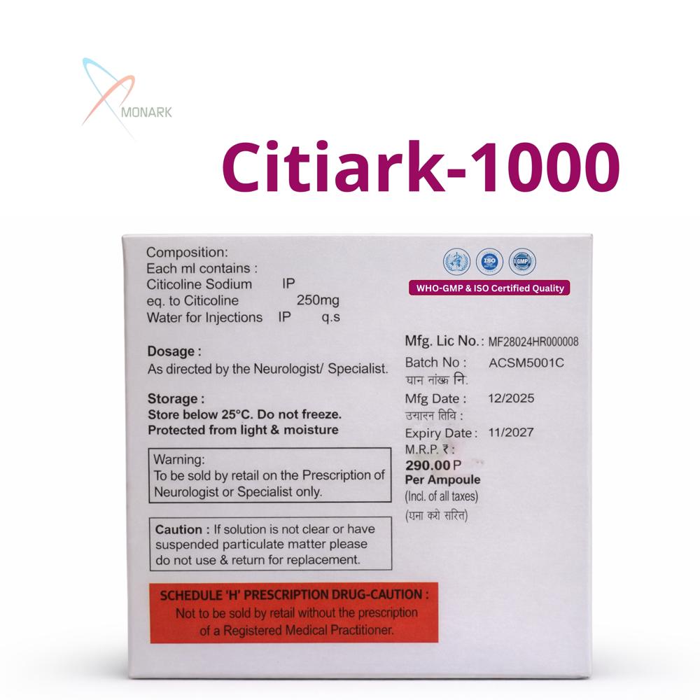 Citicoline 250 MG 4ML