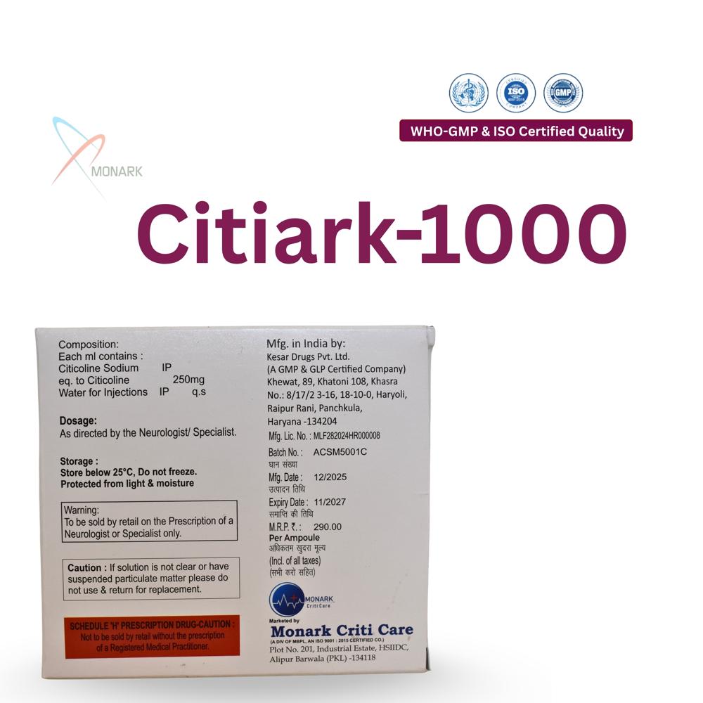 Citicoline 250 MG 4ML