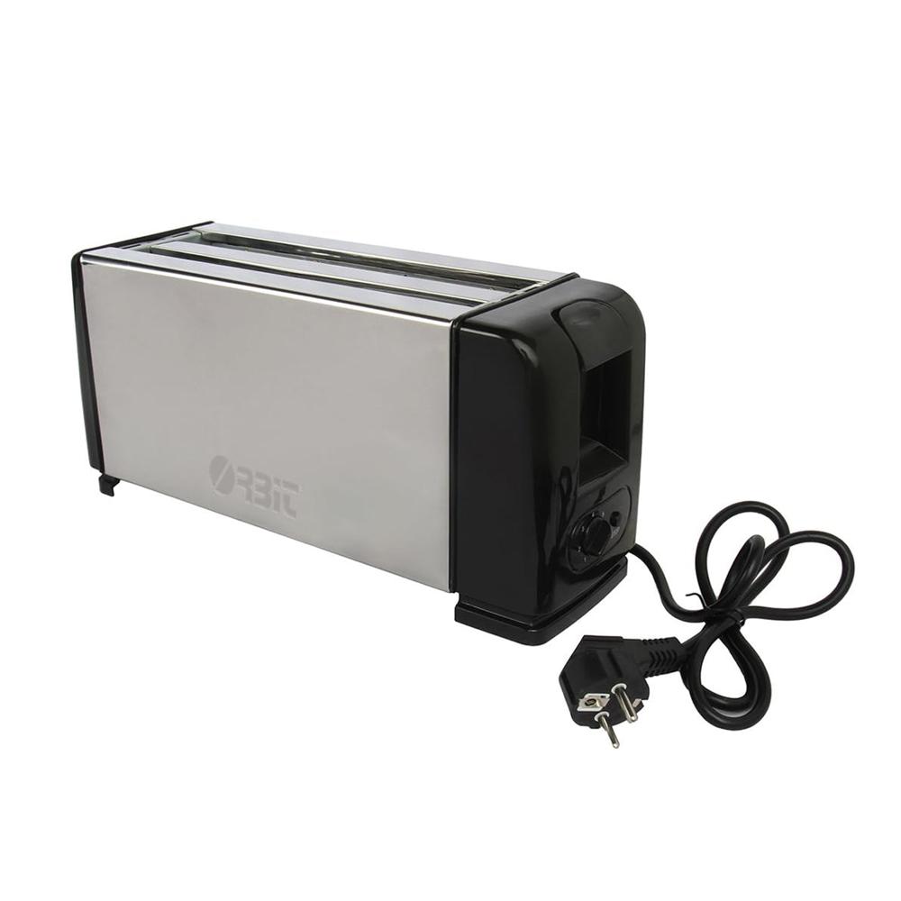 Orbit Adjustable Pop-up Toaster - 1200w - Material: Stainless Steel
