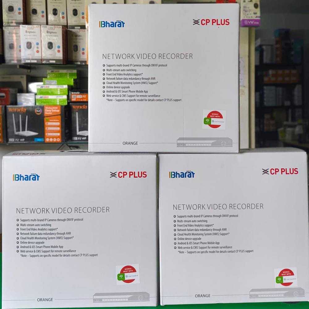 Cp Plus 8Ch Nvr(Cp-Unr-108F1) - Body Material: Plastic