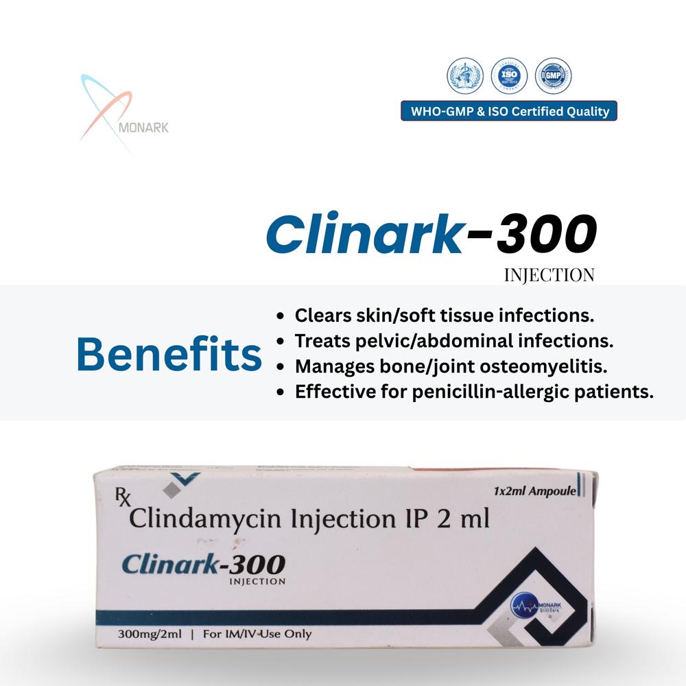 Clindamycin Injection Ip 2 Ml - Brand Name: Clinark-300