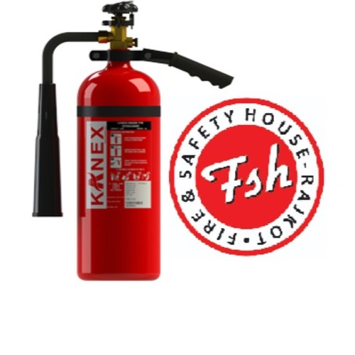 Co2 Type Fire Extinguisher 4.5 Kg Capacity - Coating Type: Red Epoxy Painted