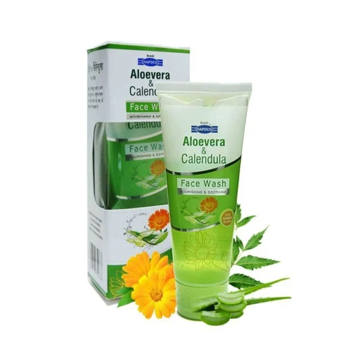 Herbal Aloe Vera And Calendula Face Wash
