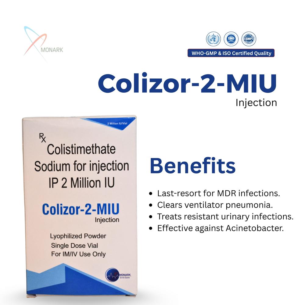 Colistimethate Sodium Injection IP 2 Million IU