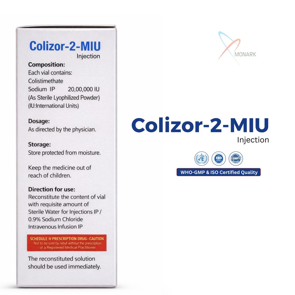 Colistimethate Sodium Injection IP 2 Million IU