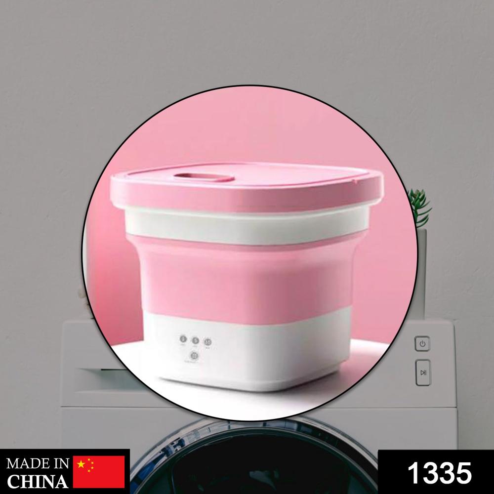 Mini Foldable Washing Machine - Material: Plastic