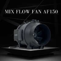Af150 Silent Mixflow Inline Fan - High Impact Abs, 150mm, White, 520 M3/h, 28 Db(a), 2600 Rpm