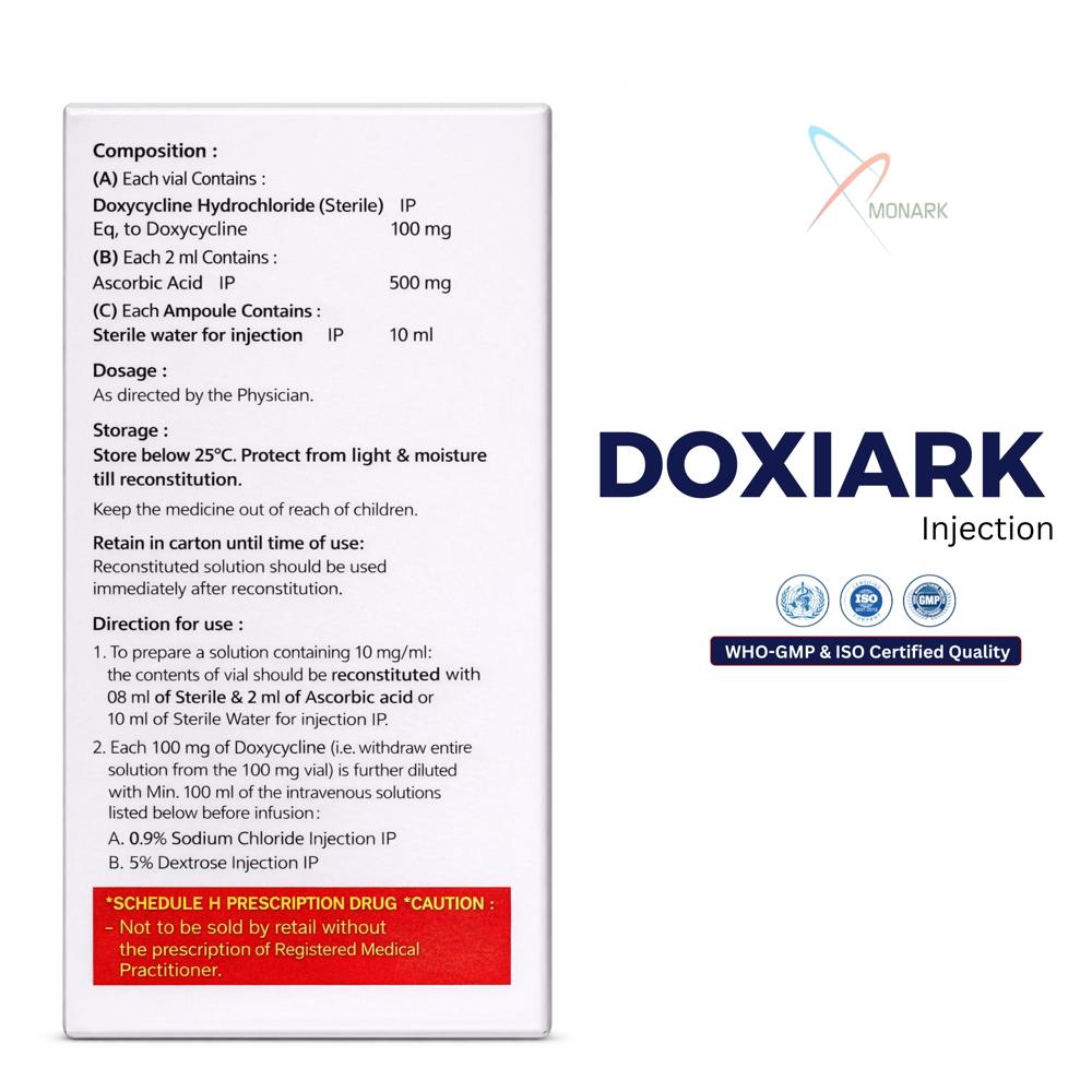 Doxycyline 100MG + Vitamin C Injection