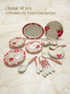 VKL 40 pcs Melamine Dinner Set Super Classic