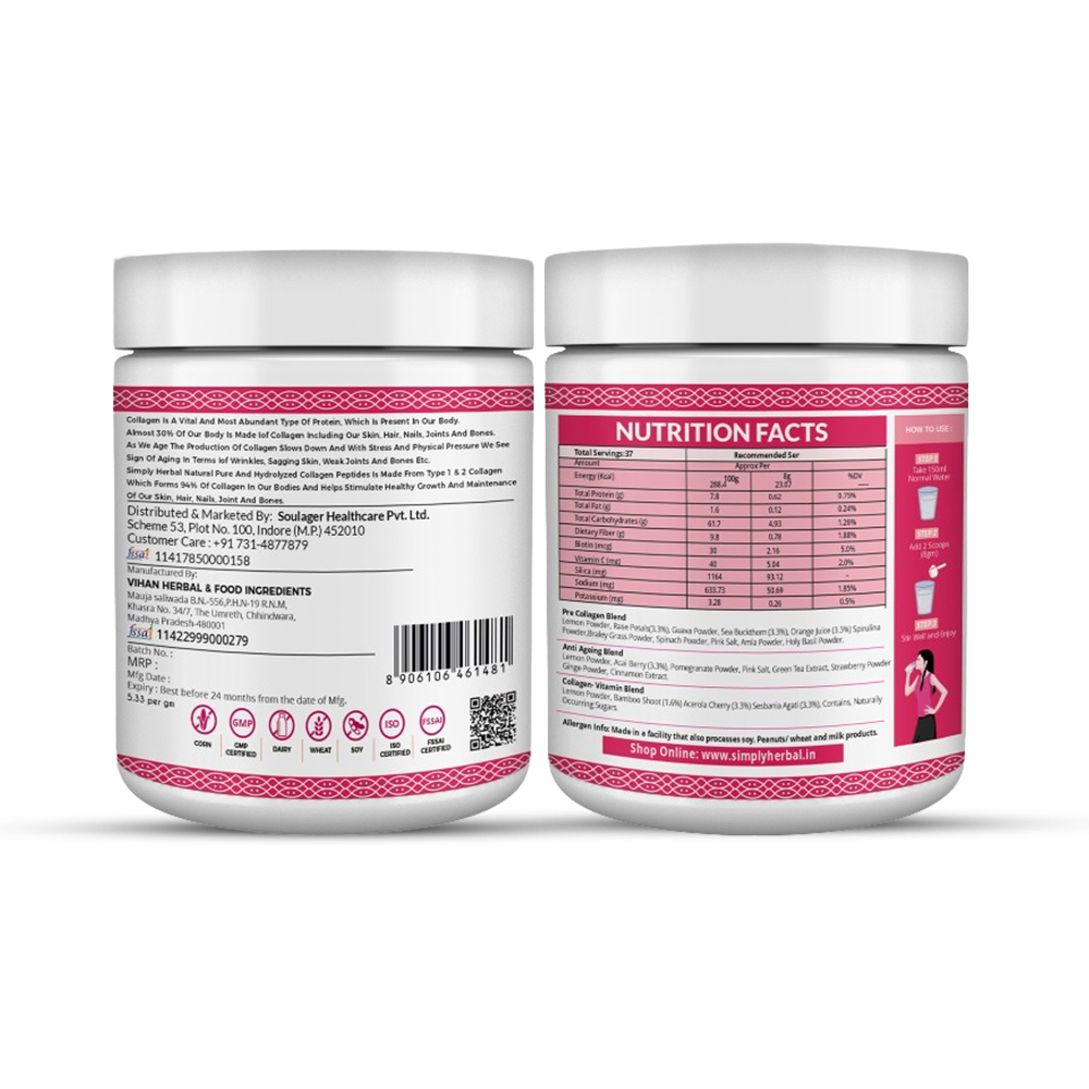 Beauty Collagen Supplement Dosage Form: Powder