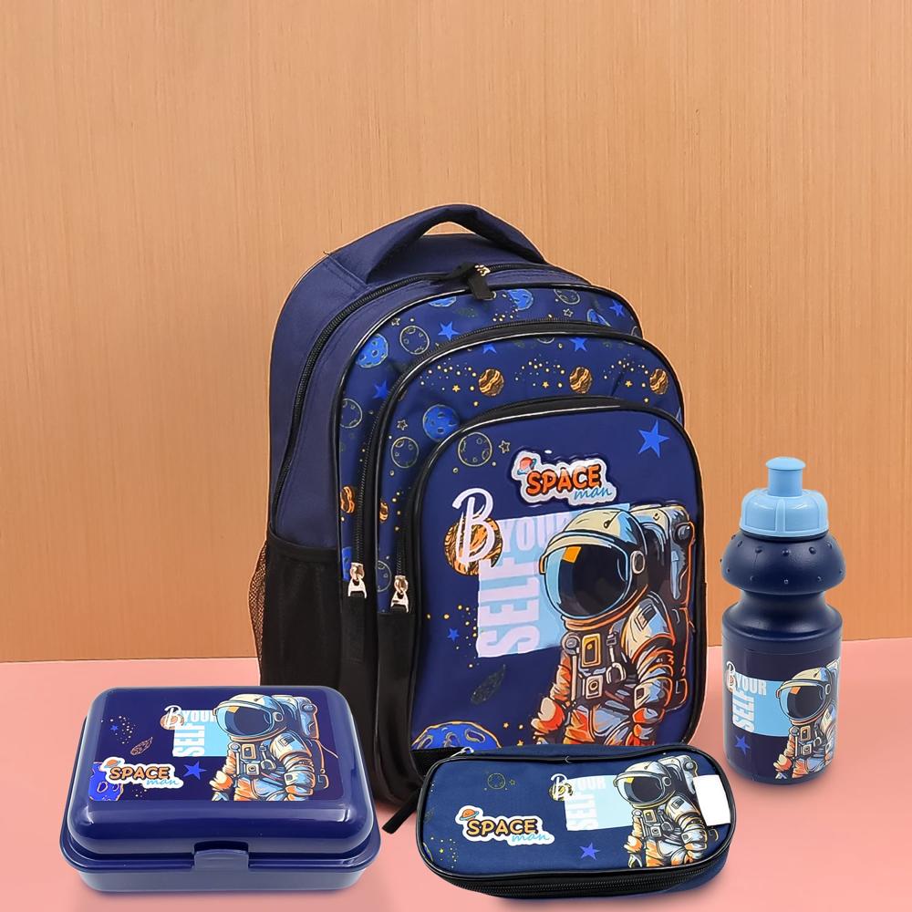 5 in 1 School Bag Set Includes Lunch Bag 14 Inch Bag  1 Set Mix