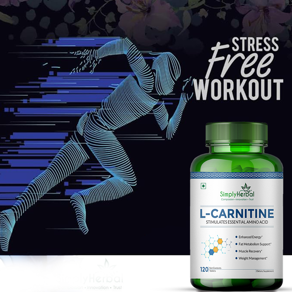 L-Carnitine Pre Post Workout Supplement Tablet