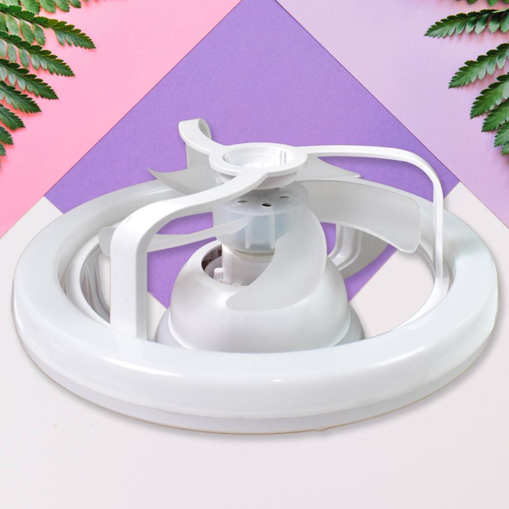 360 Rotation Ceiling Fan Light Smart Fan with Remote Control (1 Pc)