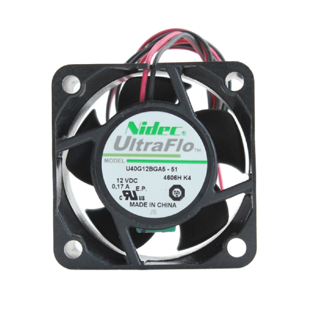 Nidec U40g12bga5-51 Axial Flow Fan - Rated Voltage: 12 Volt (v)