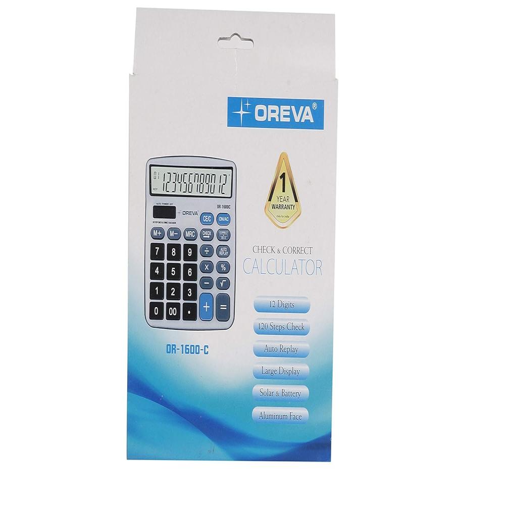 OREVA OR-1600-C ELECTRONIC CALCULATOR.