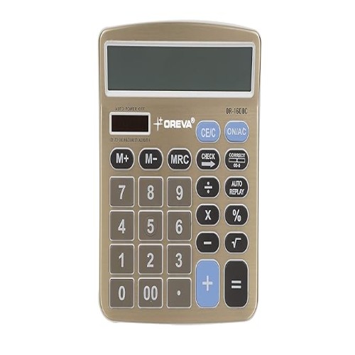 OREVA OR-1600-C ELECTRONIC CALCULATOR.