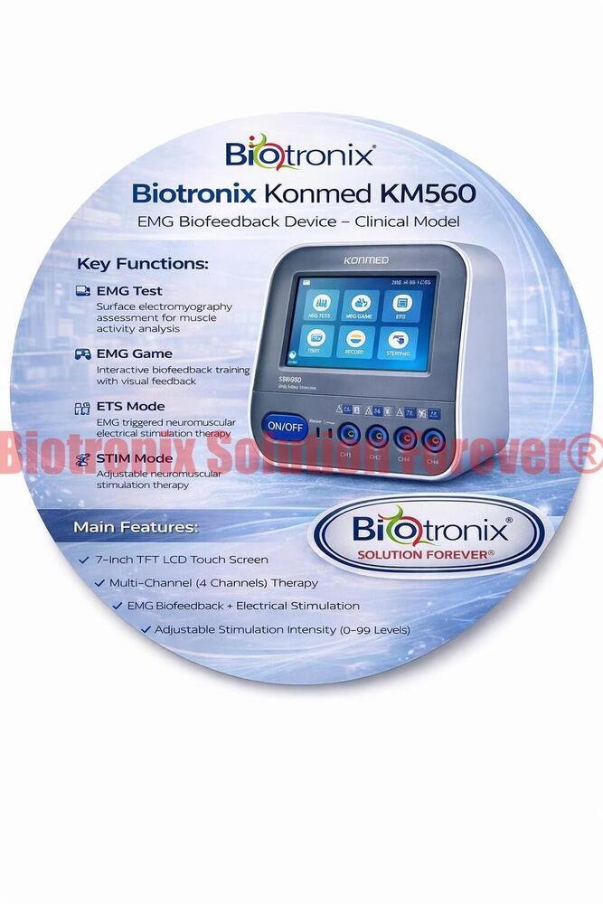 Konmed KM-560 EMG Biofeedback Stimulator with Rehab Programs
