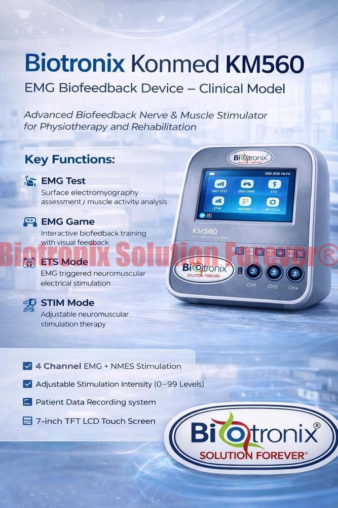 Konmed KM-560 EMG Biofeedback Stimulator with Rehab Programs