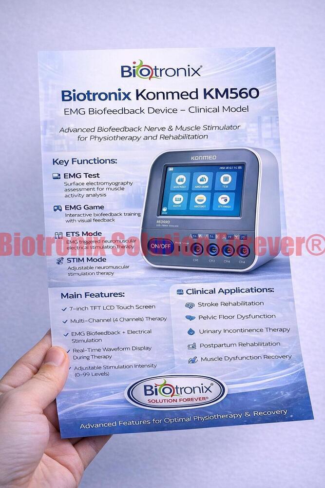 Konmed KM-560 EMG Biofeedback Stimulator with Rehab Programs