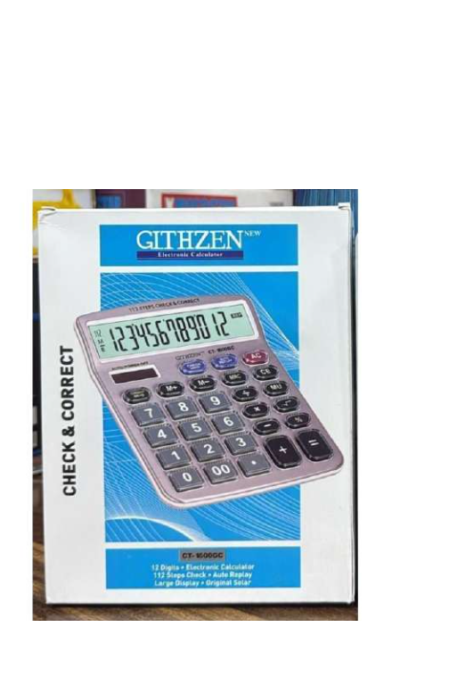 GITHZEN ELECTRONIC CALCULATOR CT-1600GC