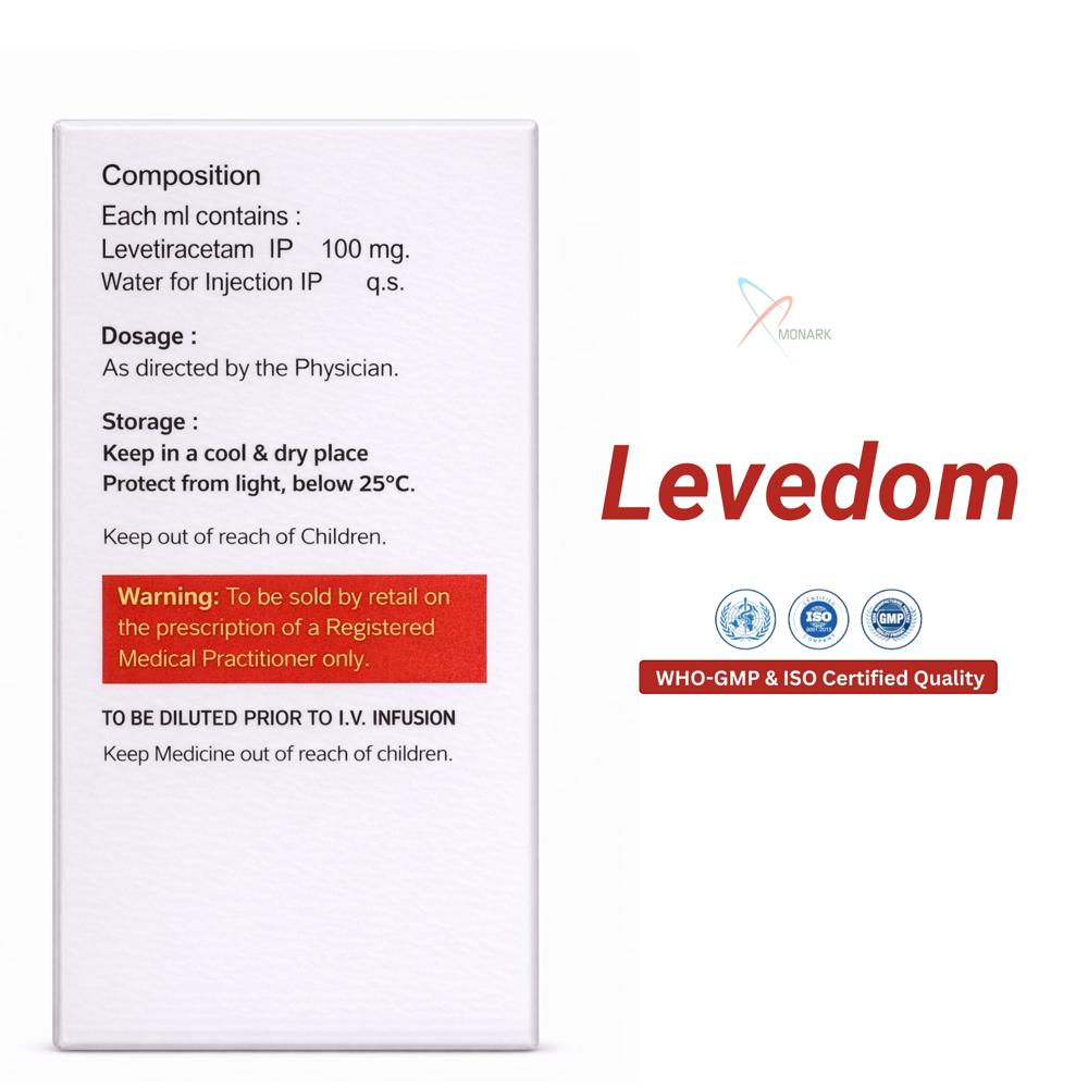 Levetiracetam 100mg Injection