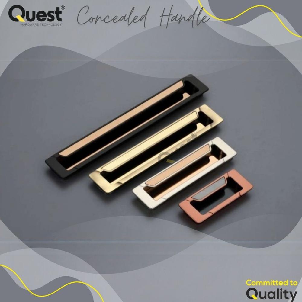 Zinc Cabinet Pull Handle - 4 Inch Length, Polished Finish, Standard Design, Sturdy Zinc Material For Elegant Cabinet Fitting