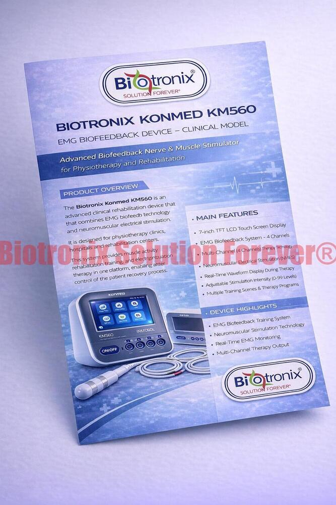 Konmed KM-560 Rehab Biofeedback Machine with EMG Training
