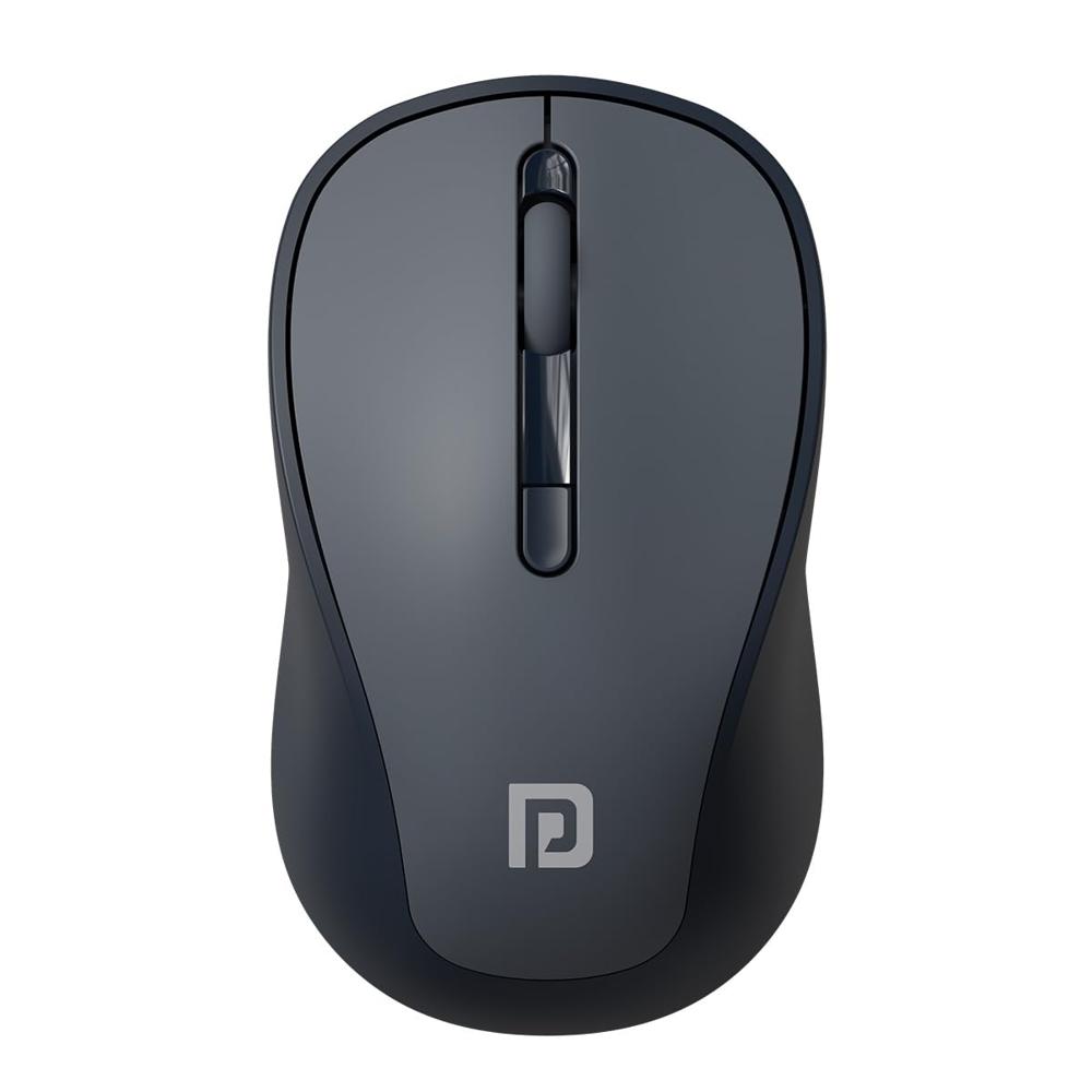 Portronics Toad 34 Wireless Mouse With 2.4 Ghz Wireless, - Color: White & Black & Grey