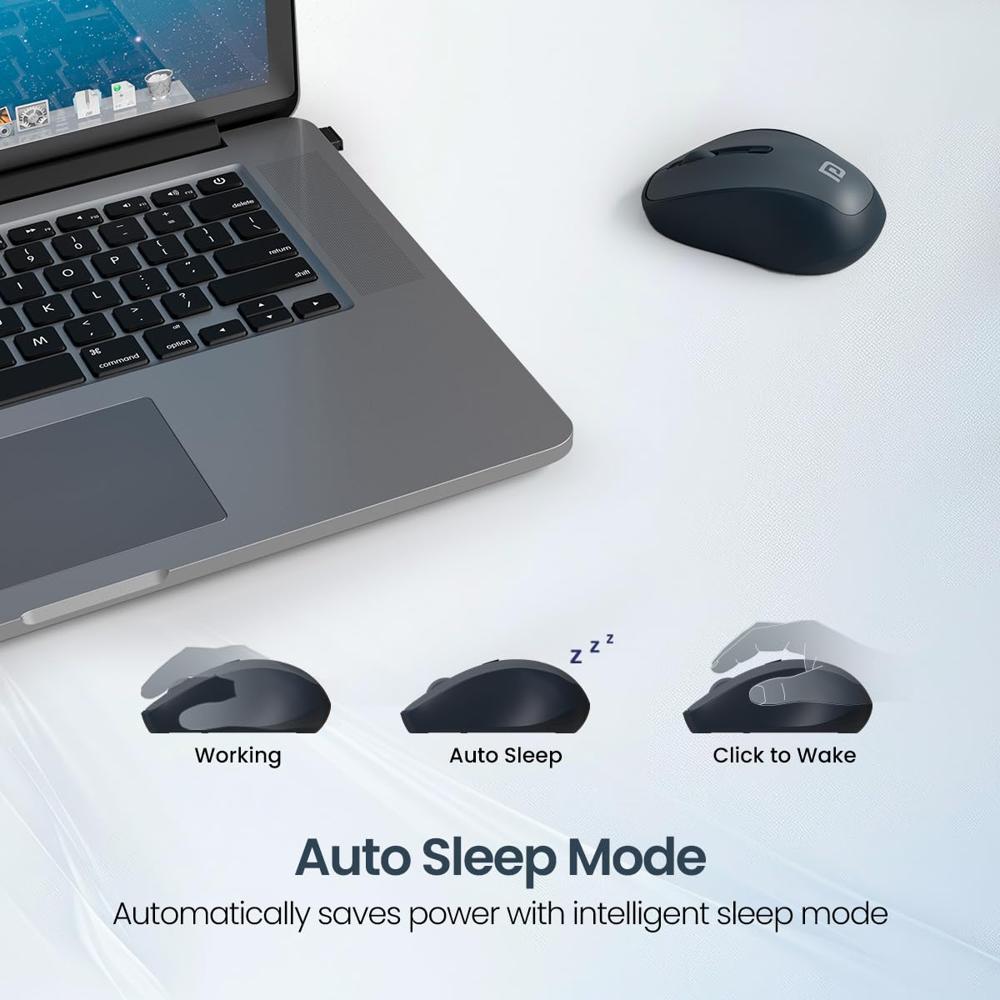 Portronics Toad 34 Wireless Mouse with 2.4 GHz Wireless,