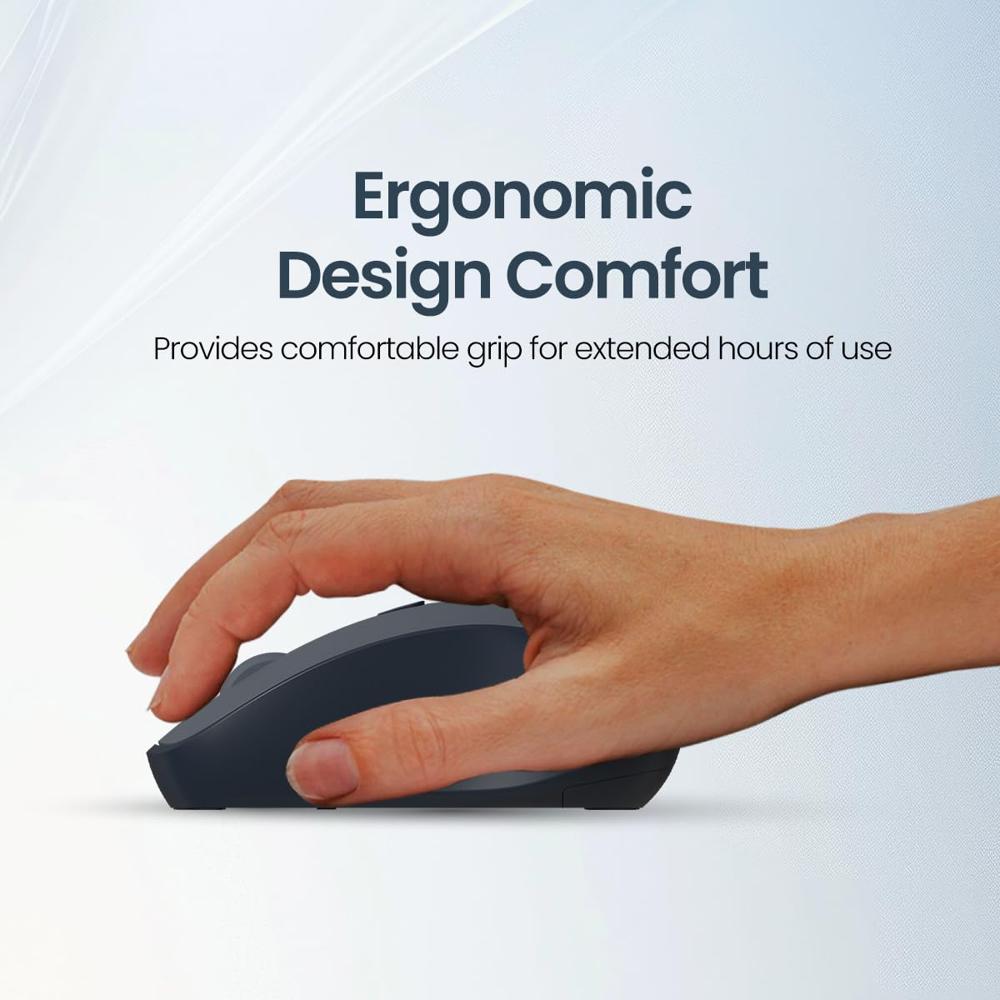 Portronics Toad 34 Wireless Mouse with 2.4 GHz Wireless,
