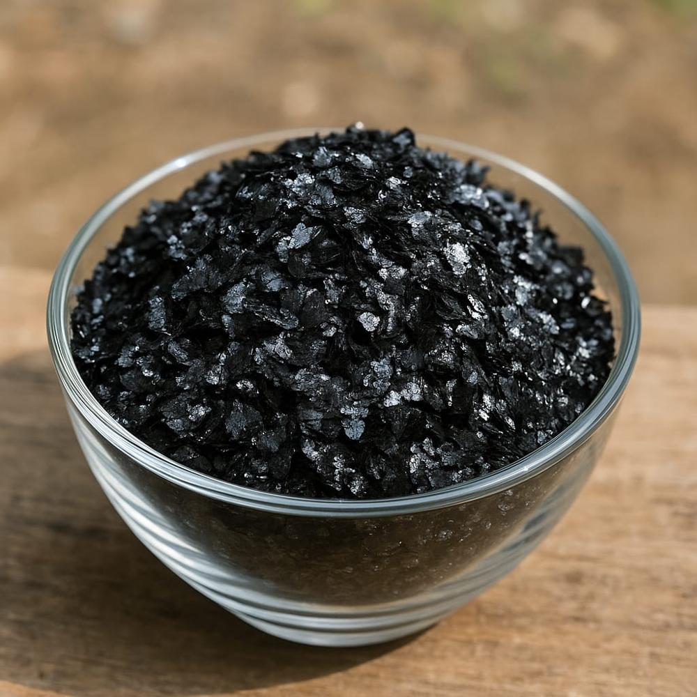 humic acid 25kg bag shiny flakes