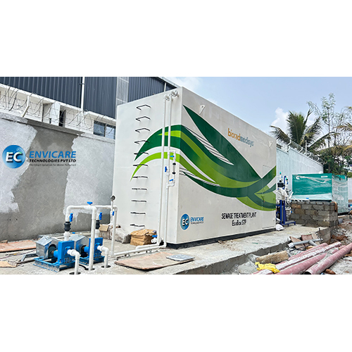 Containerised Sewage Treatment Plant - Capacity: 5 M3/Day To 100 M3/Day (Customized) M3/Hr