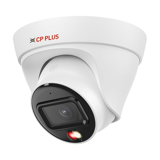 Cp Plus Ip 4Mp Dome Camera(Cp-Unc-Da41L3C-D-Lqq) - Body Material: Plastic