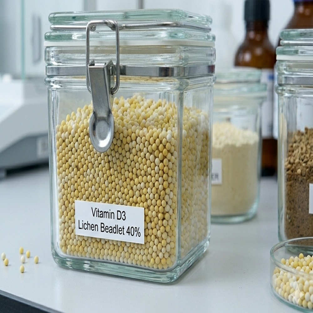 Bead-Active Vitamin D 3 ( Lichen) Beadlets 40% Strength