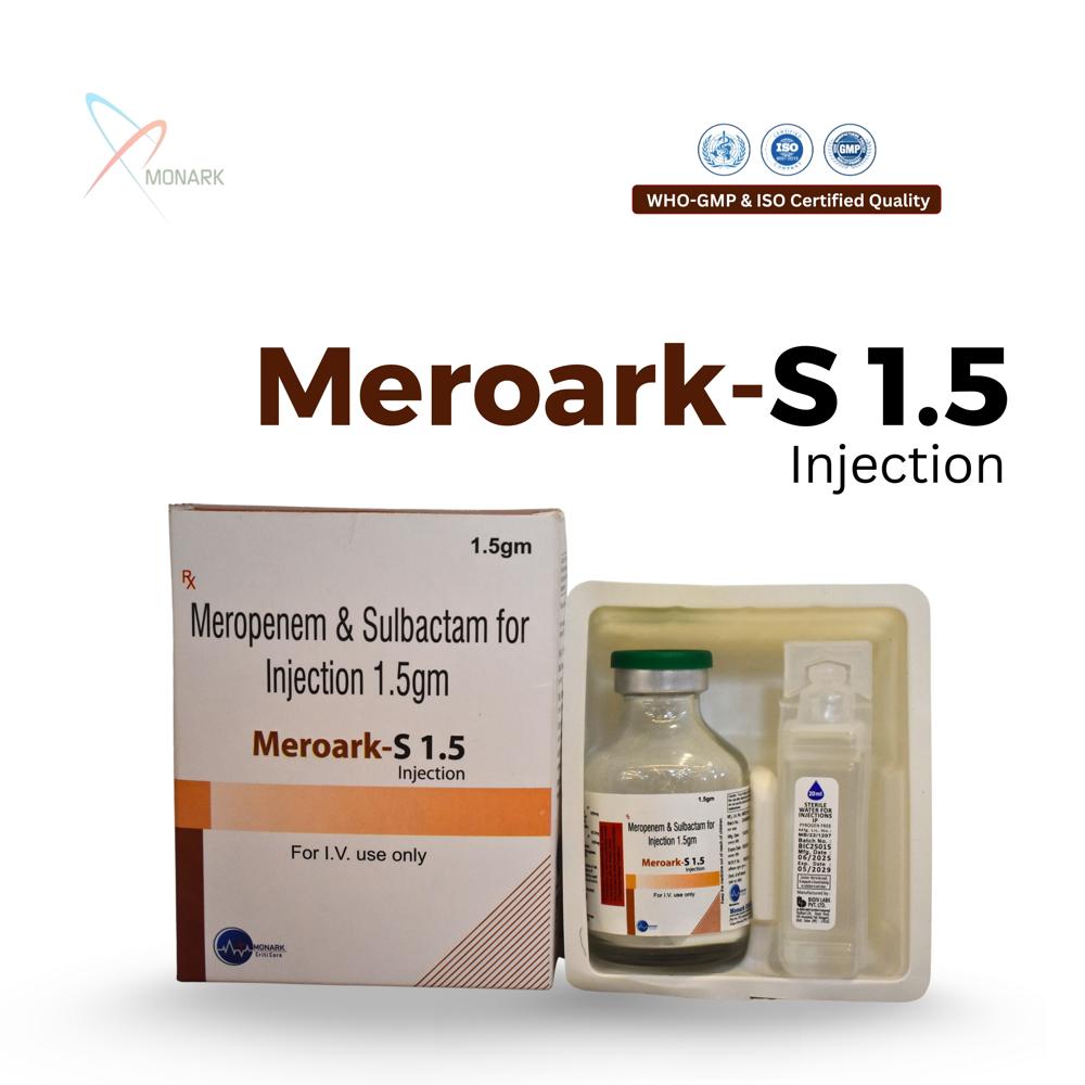 Meropenem-1000mg + Sulbactun 500mg Injection