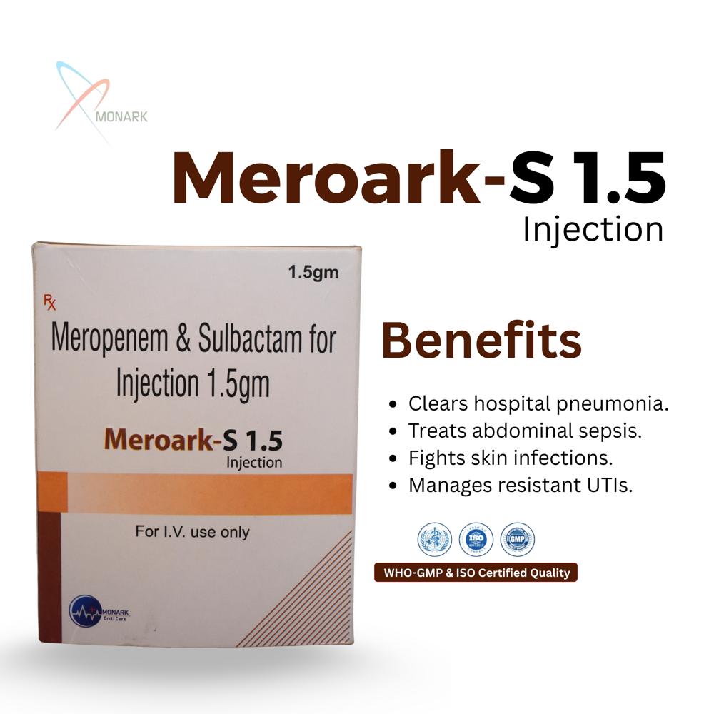 Meropenem-1000mg + Sulbactun 500mg Injection