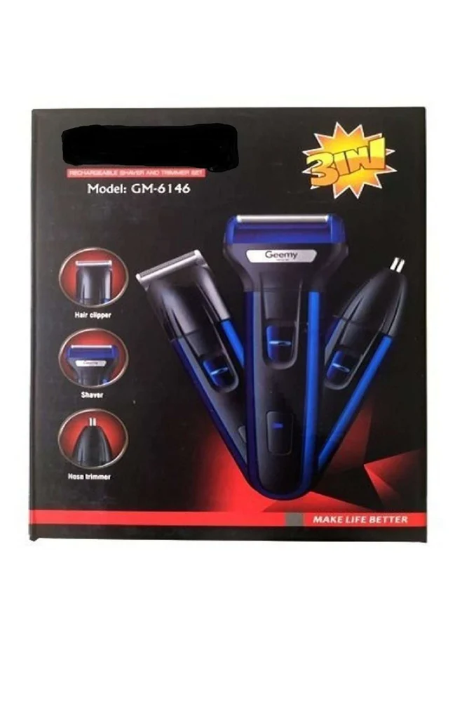 Geemy GM-6146 3in1 Trimmer