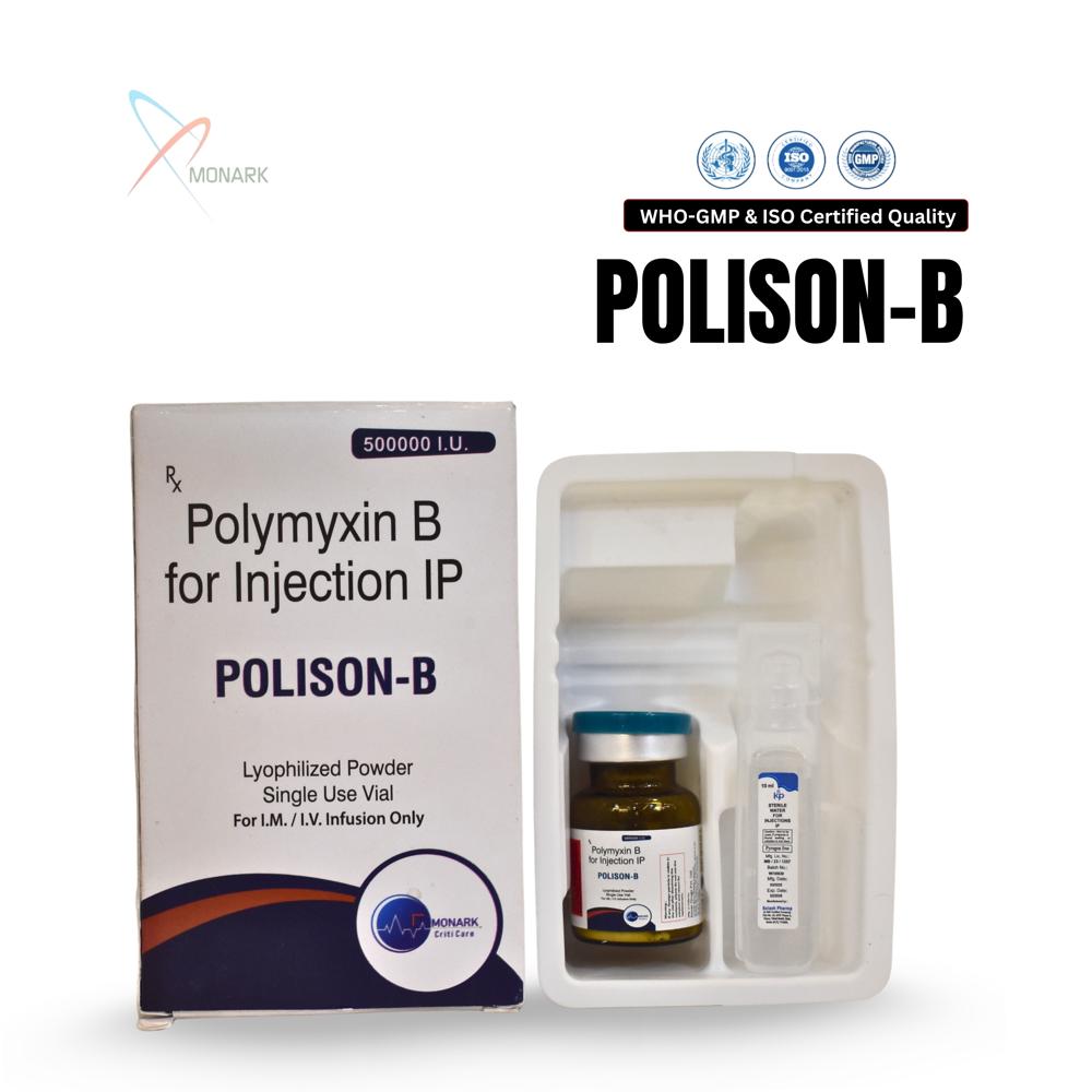 Polymyxin B 500000 Units Injection For Usp - Brand Name: Polison-b