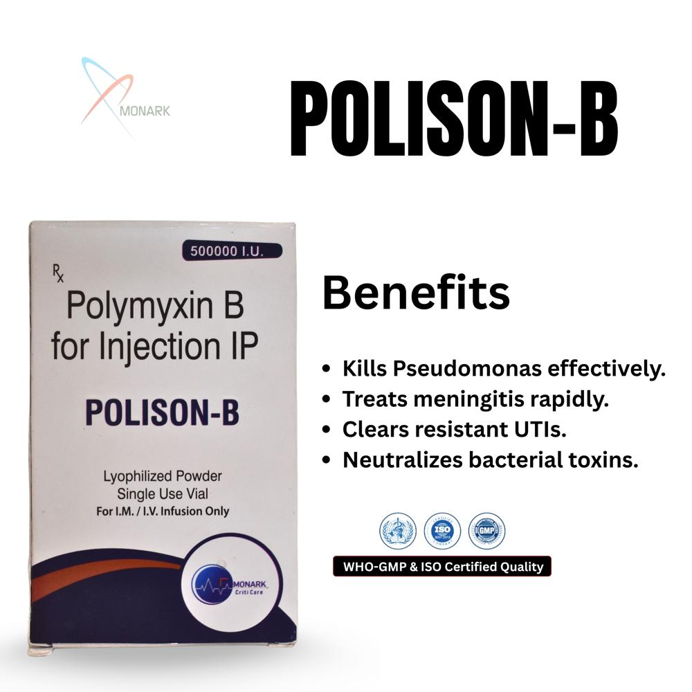 Polymyxin B 500000 units injection for USP