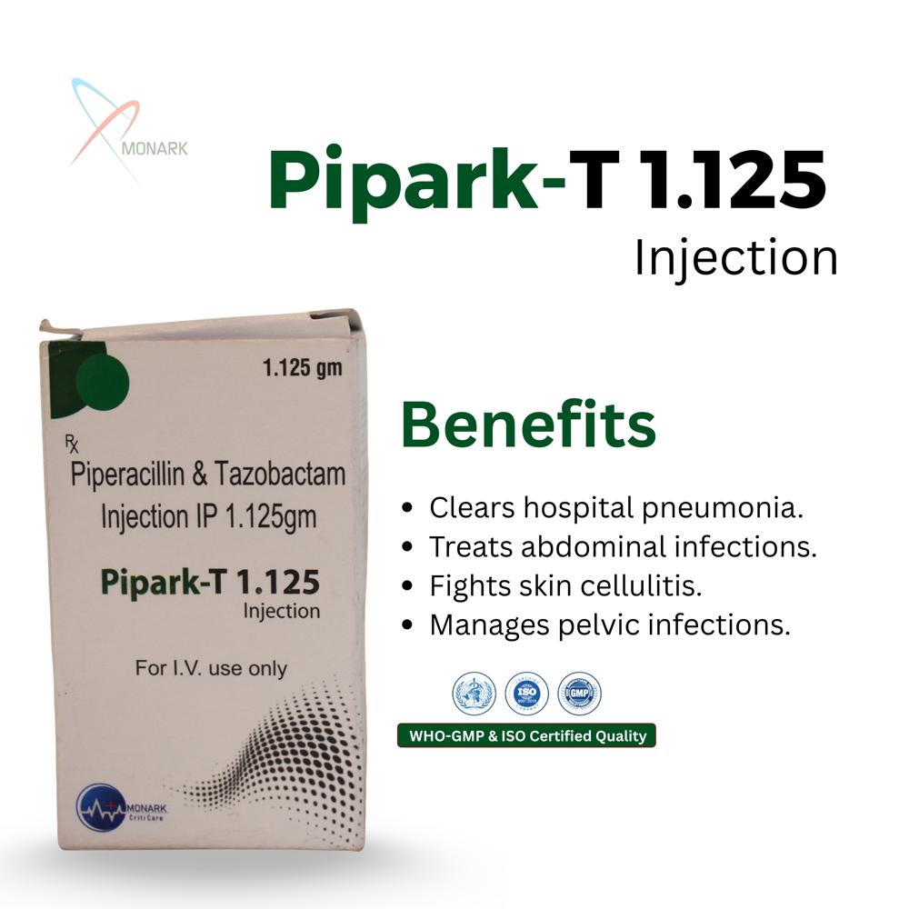 Piperacillin 1000MG +Tazobactum 125 mg injection