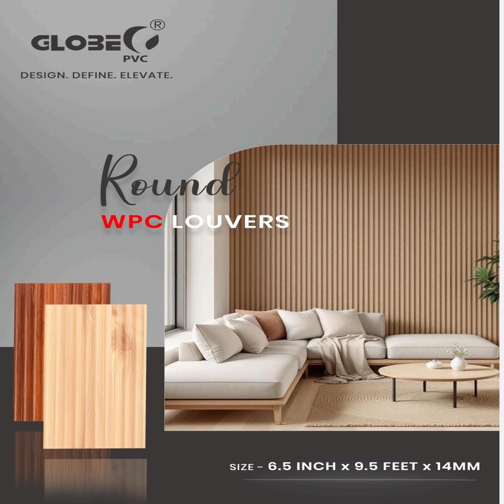 Half Round Mould Wpc Louver