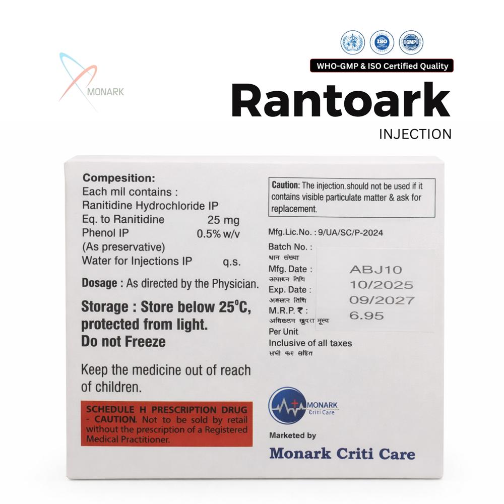 Rantidine 50mg INJ